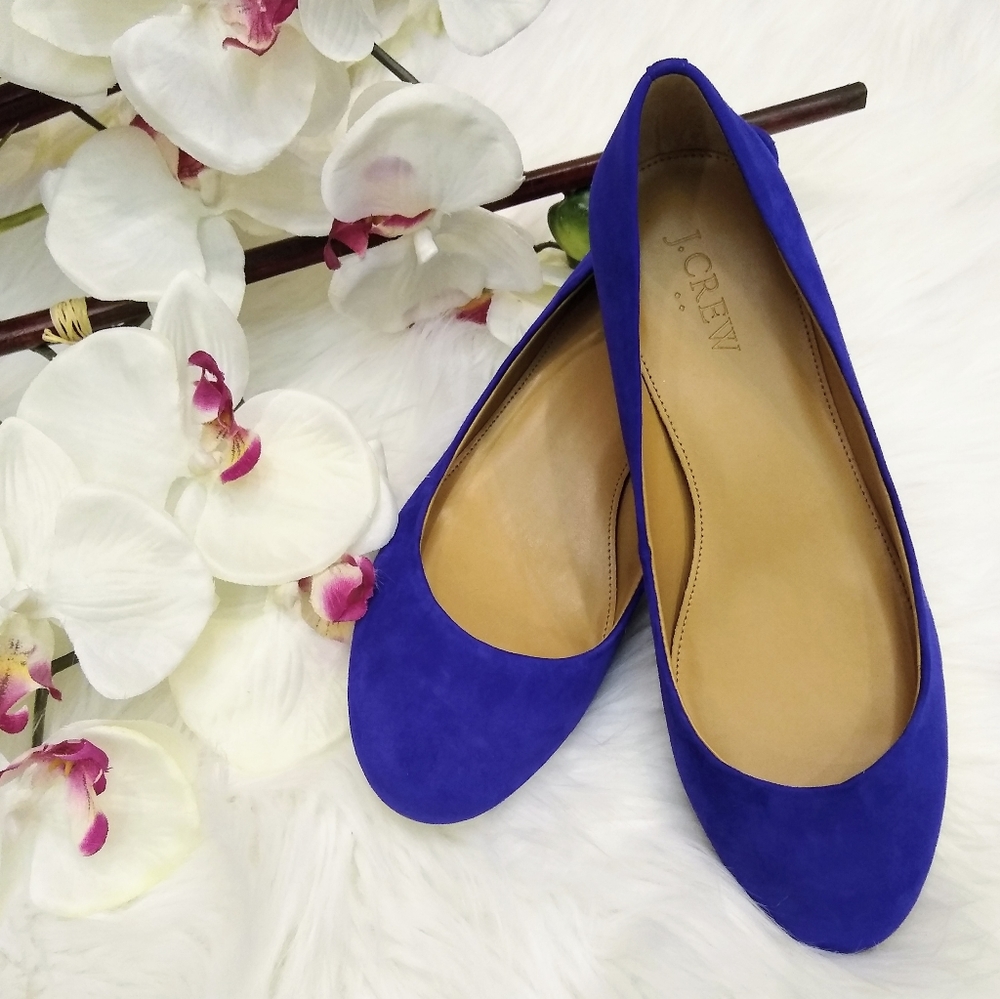J. Crew Lily Suede Flats